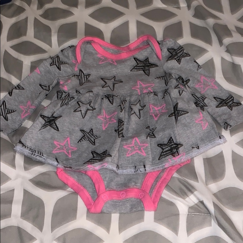 Long sleeve dress onesie